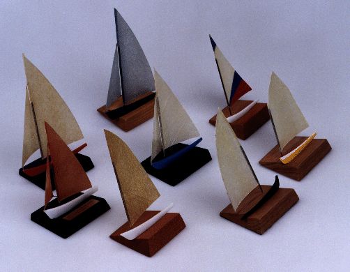 Collection of Fibreglass Sail Sailing Models
